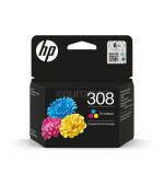HP 308 Black/Tri-Color Ink Cart Combo pack