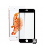 Screenshield™ Apple iPhone 7 Tempered Glass protection display (full COVER BLACK metalic frame)