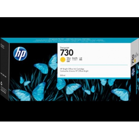 HP 730 300-ml Yellow Ink Cartridge 