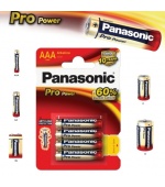 Alkalická baterie AAA Panasonic Pro Power LR03 4ks