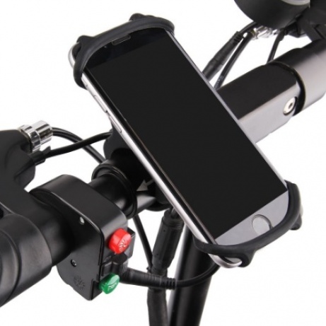 Univerzální Silikonový držák mobilu na kolo 4.5-6"
