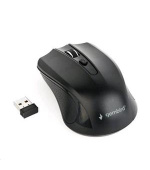 Gembird Myš MUSW-4B-04, černá, bezdrátová, USB nano receiver