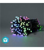 Nedis WIFILX01C168 SmartLife světelný řetěz | Tětiva | Wi-Fi | RGB | 168 LED's | 20.0 m | Android™ / IOS