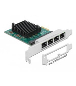 Delock PCI Express x1 karta na 4 x Gigabit LAN