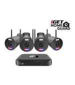iGET HOMEGUARD HGNVK109104 - Wireless 3K NVR 10CH + 4x WiFi 3K kamera