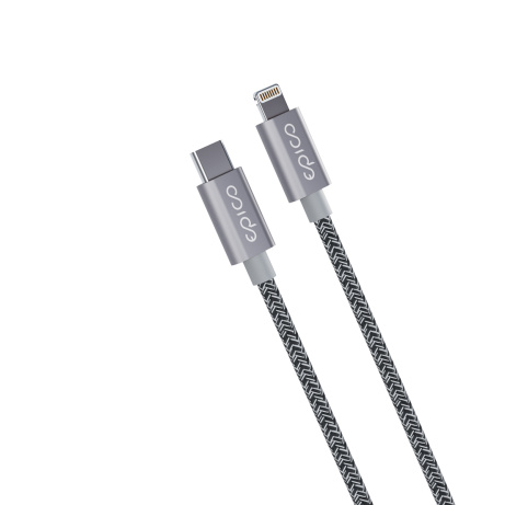 Epico Fabric Braided Cable USB-C to Lightning 1.2m