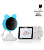 EVOLVEO Baby Monitor N3, dětská videochůvička, modrá