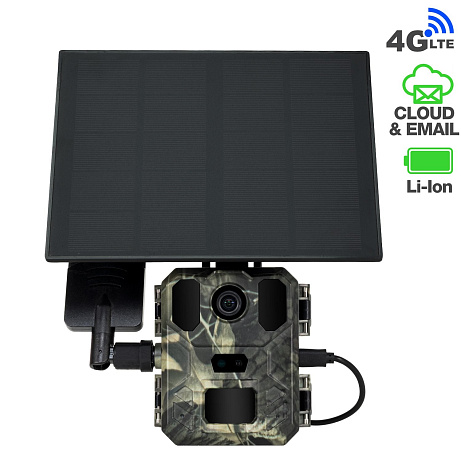 EVOLVEO StrongVision LTE MINI, 4G fotopast, Cloud/Email přenos, solární napájení, výměnné Li-Ion 186