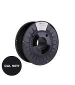 Tisková struna (filament) C-TECH PREMIUM LINE, ABS, dopravní černá, RAL9017, 1,75mm, 1kg