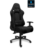 CONNECT IT Monaco Pro herní křeslo látkové, černé