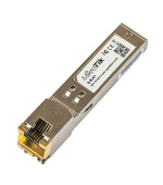 MikroTik SFP 10/100/1000M metalický modul S-RJ01, RJ-45, 100m, 1.25Gbps