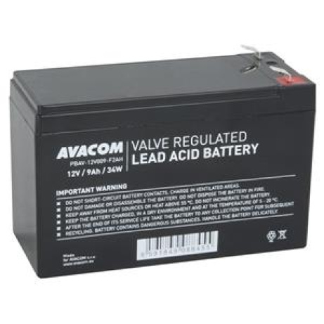 Avacom baterie 12V 9Ah F2 HighRate (PBAV-12V009-F2AH)