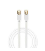 Nedis CCGB85221WT50 - CAT6 S/FTP Síťový Kabel | RJ45 (8P8C) Zástrčka – RJ45 (8P8C) Zástrčka | 5 m | Bílá barva