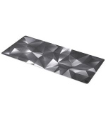 Endorfy Crystal Black XL Podložka pod myš, herní, 900×400×3mm, voděodolná, černá