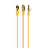 GEMBIRD Patch kabel S/FTP Cat. 6A LSZH, 0,25 m, žlutý