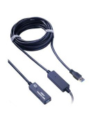 PremiumCord USB 3.0 repeater a prodlužovací kabel A/M-A/F 10m