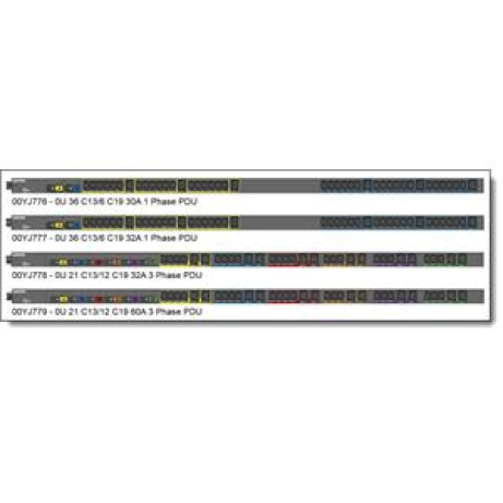 Lenovo 0U 36 C13/6 C19 32A 1 Phase PDU