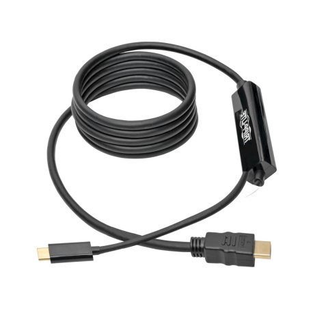 Adaptér USB-C / HDMI (Samec/Samec), 4K, černá, 1.8m