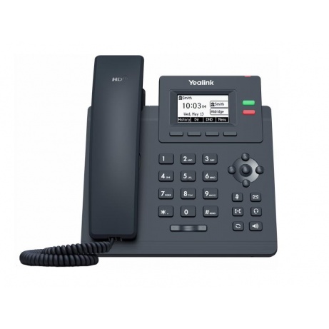 Yealink SIP-T31G SIP telefon, PoE, 2,3" 132x64 podsv. LCD,  x SIP úč., GigE