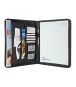 Spisovka WEDO kombinace kůže/tkanina