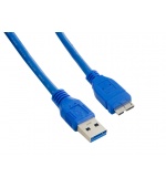 4World Kabel USB 3.0 AM-Micro BM 1.8m Blue