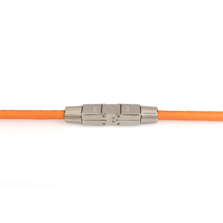 Digitus Terénní zakončovací spojka CAT 6A, 500 MHz pro AWG 22-26, plně stíněná s kovovým závitovým uzávěrem