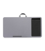 DIGITUS Notebookový stůl / pracovní stanice do 17", slot pro mobilní telefon, podložka pod myš