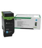 Lexmark toner 75M2XC0 / azurová / 11 700 stran / Vratný program