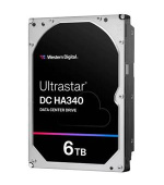 WD Ultrastar HDD 6TB DC HA340 3.5in 26.1 256 7200RPM SATA ULTRA 512E SE NP3