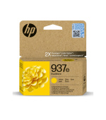 HP 937e inkoustová náplň žlutá, 4S6W8NE