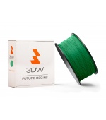 3DW - PLA filament 1,75mm zelená, 1kg, tisk 190-210°C