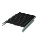Digitus 1U výsuvná police pro police o hloubce 800 mm 40x484x568 mm, do 25 kg, černá (RAL 9005)
