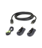 ATEN 3M USB DisplayPort Secure KVM Cable Kit