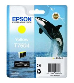 EPSON cartridge T7604 Yellow (kosatka)