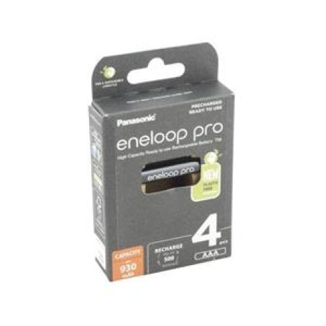 AVACOM Nabíjecí baterie AAA Panasonic Eneloop Pro N 930mAh Ni-MH 4ks Blistr