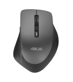 ASUS WT425/Ergonomická/Optická/Pro praváky/1 600 DPI/Bezdrátové USB/Šedá
