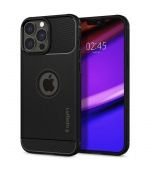 Ochranný kryt Spigen Rugged Armor pro iPhone 13 Pro černý
