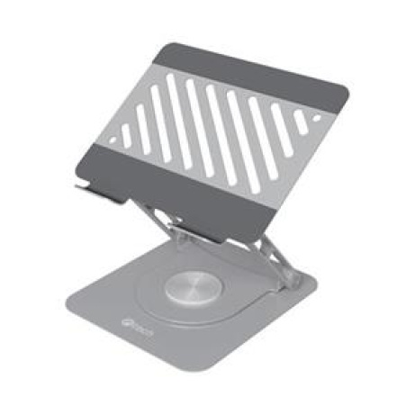 C-TECH Stojan na notebook Quallis NTS-200, do 16", stavitelný,otočný 360°, kovový