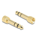 Delock Kroucený kabel 3,5 mm, z 3 pinového stereofonního zástrčkového konektoru na stereofonní zástrčkový konektor