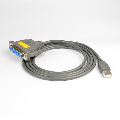 AXAGON ADP-1P25, USB2.0 - paralelní DB25F printer adaptér, 1.5m