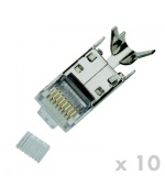 DATACOM konektor RJ45 STP CAT7(6A) 8p8c drát(10ks)