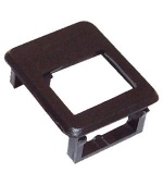 DATACOM Rámeček pro keystone do modulár.patch panelu černý