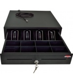 Pokladní zásuvka S-410,kabel, pořadač 4/8,24V,