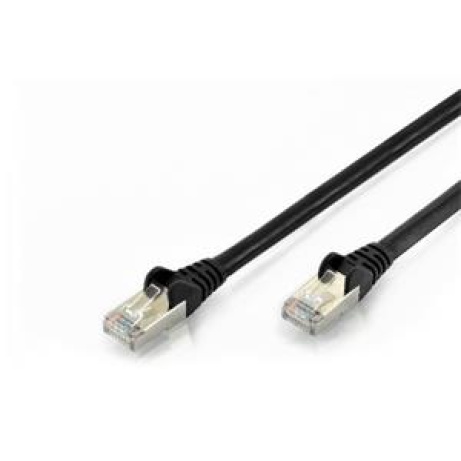 Ednet Patch kabel, CAT6, RJ45 samec/samec, 5,0 m, S-FTP, AWG 27/7, LSZH, černý