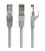 GEMBIRD PP6U-15M UTP Cat6 Patch cord šedý 15 m