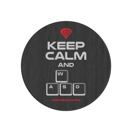 Ochranná rohož pod křeslo Genesis Tellur 300 Power Of WASD, 100 cm