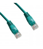 DATACOM patch cord UTP cat5e 1M zelený