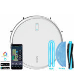 Salente G4, robotický vysavač, stírání vodou, UVC sterilizace, bílý