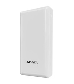 ADATA C20 Power Bank 20000mAh bílá