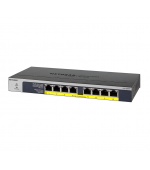 NETGEAR 8-port 10/100/1000Mbps Gigabit Ethernet, Flexible PoE, GS108PP